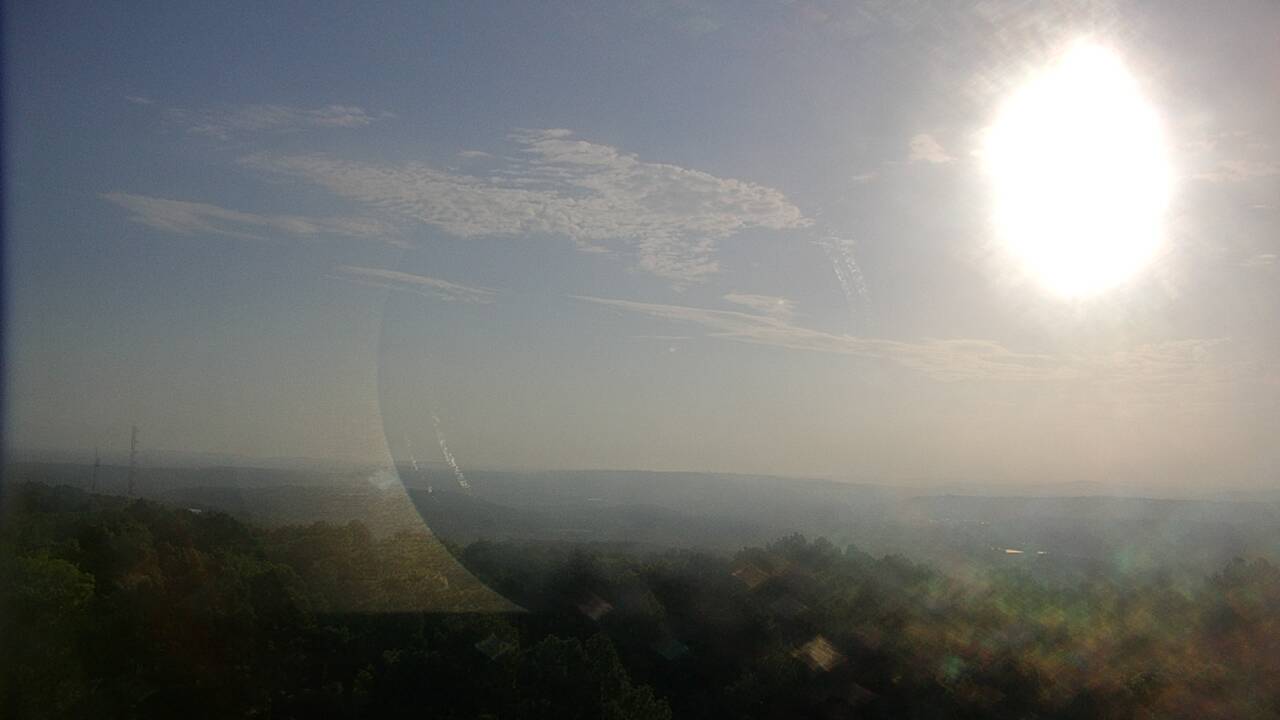 Thumbnail for current weather camera view from Kessler Mountain in Fayetteville, Arkansas