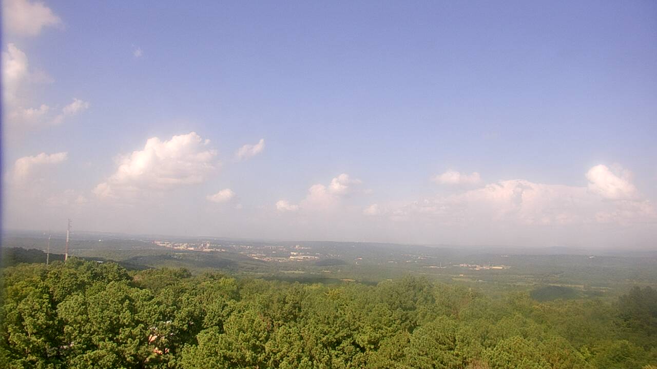 Thumbnail for current weather camera view from Kessler Mountain in Fayetteville, Arkansas