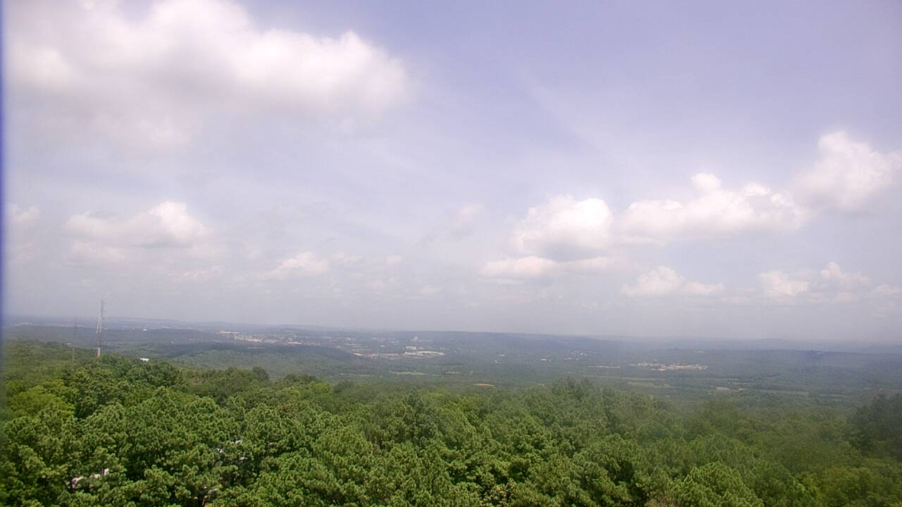 Thumbnail for current weather camera view from Kessler Mountain in Fayetteville, Arkansas