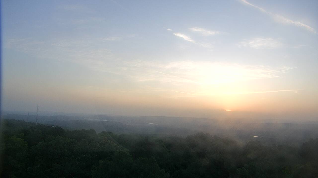 Thumbnail for current weather camera view from Kessler Mountain in Fayetteville, Arkansas