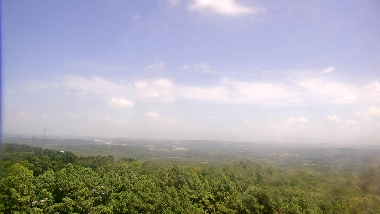 Thumbnail for current weather camera view from Kessler Mountain in Fayetteville, Arkansas