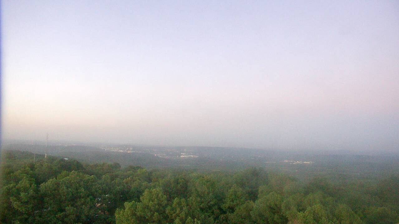 Thumbnail for current weather camera view from Kessler Mountain in Fayetteville, Arkansas