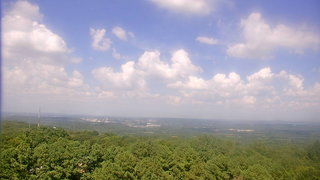 Thumbnail for current weather camera view from Kessler Mountain in Fayetteville, Arkansas