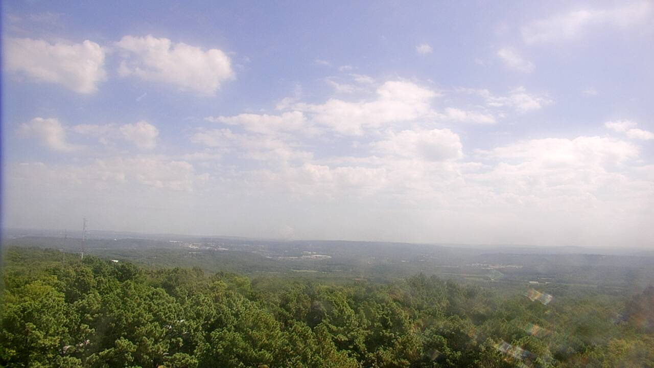Thumbnail for current weather camera view from Kessler Mountain in Fayetteville, Arkansas
