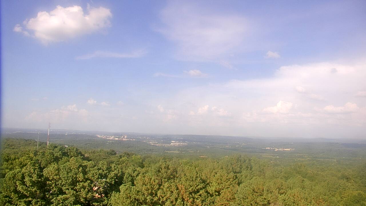 Thumbnail for current weather camera view from Kessler Mountain in Fayetteville, Arkansas