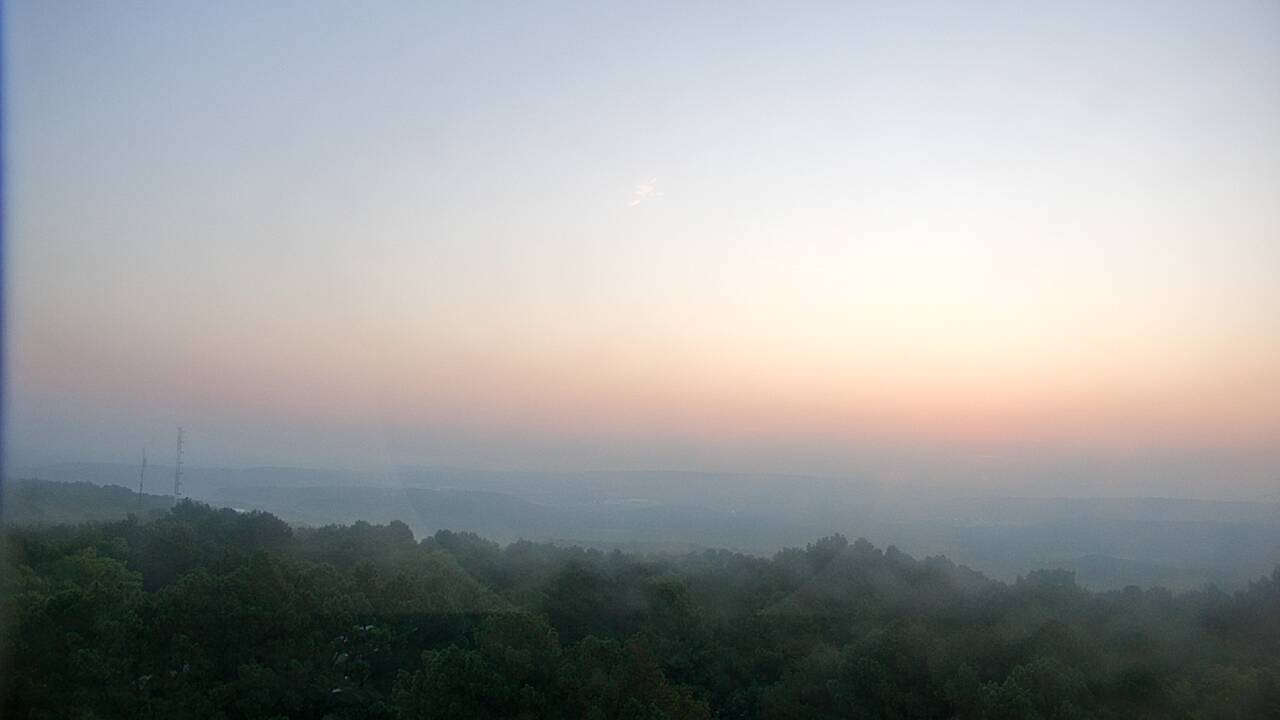 Thumbnail for current weather camera view from Kessler Mountain in Fayetteville, Arkansas