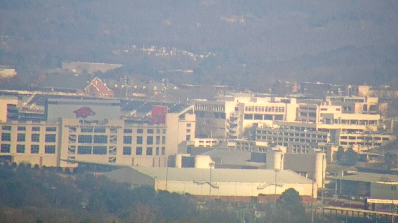 Thumbnail for current weather camera view from Kessler Mountain in Fayetteville, Arkansas