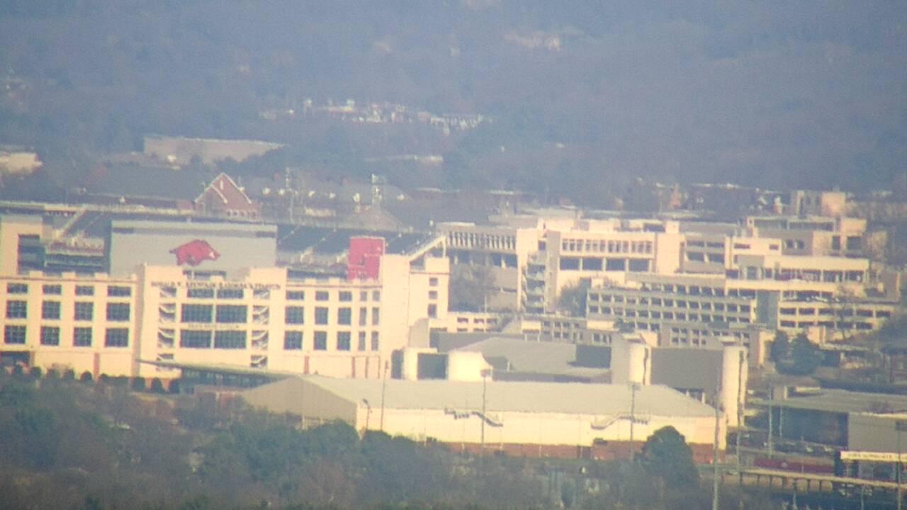 Thumbnail for current weather camera view from Kessler Mountain in Fayetteville, Arkansas