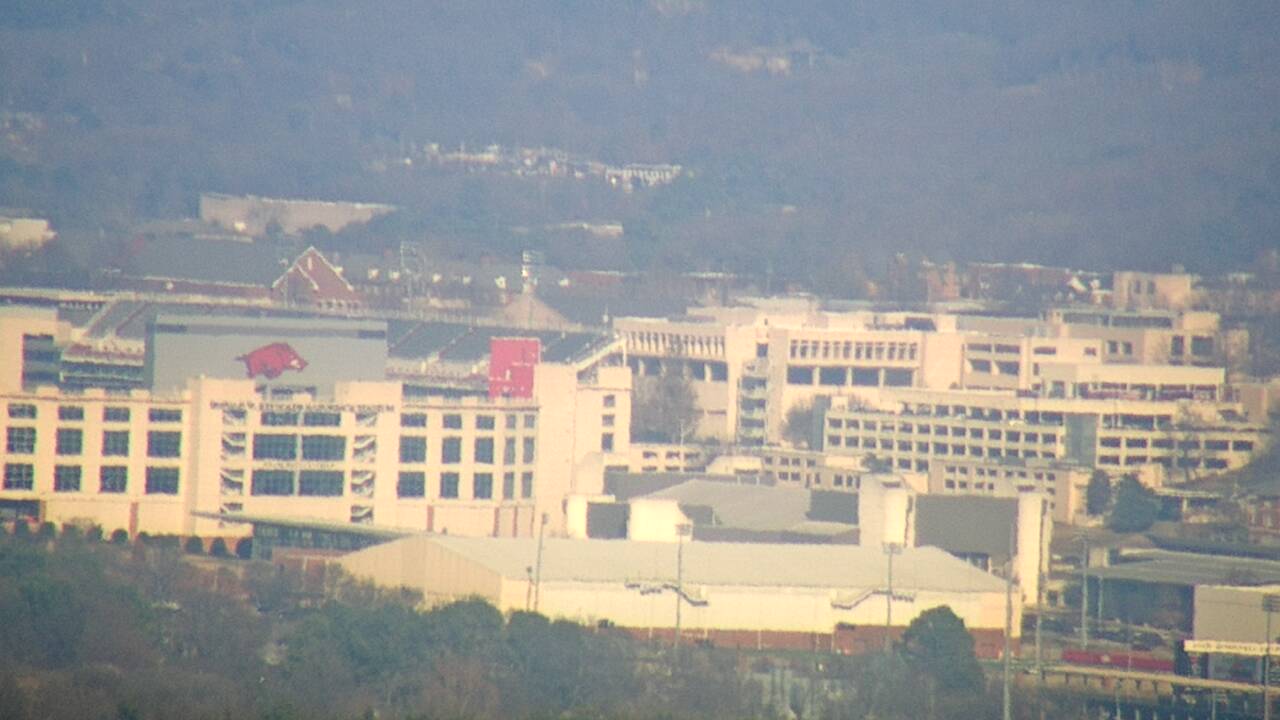 Thumbnail for current weather camera view from Kessler Mountain in Fayetteville, Arkansas