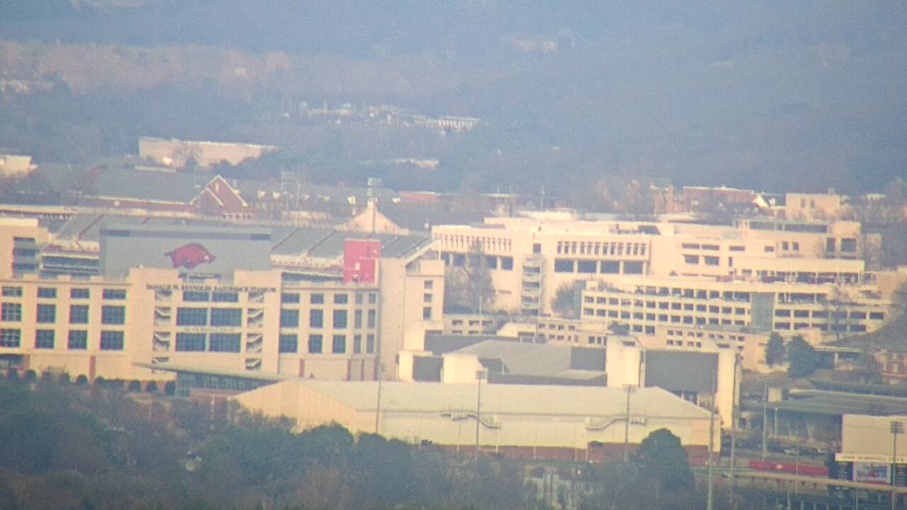 Thumbnail for current weather camera view from Kessler Mountain in Fayetteville, Arkansas