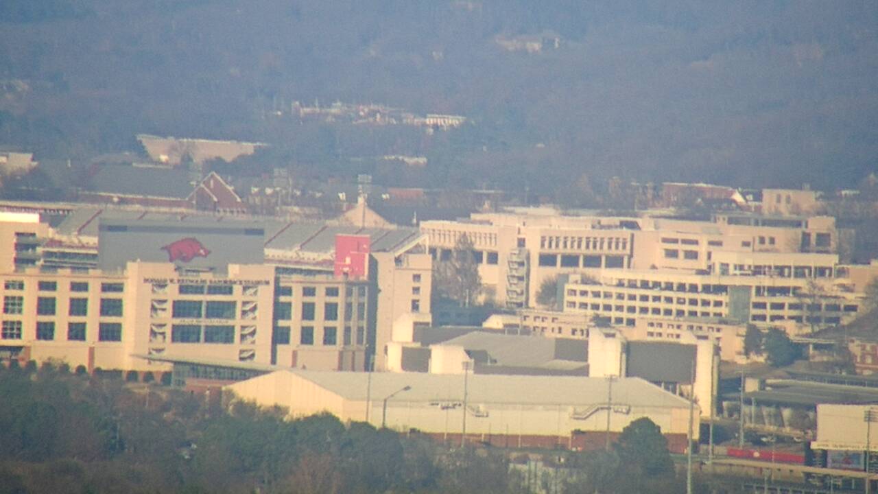 Thumbnail for current weather camera view from Kessler Mountain in Fayetteville, Arkansas