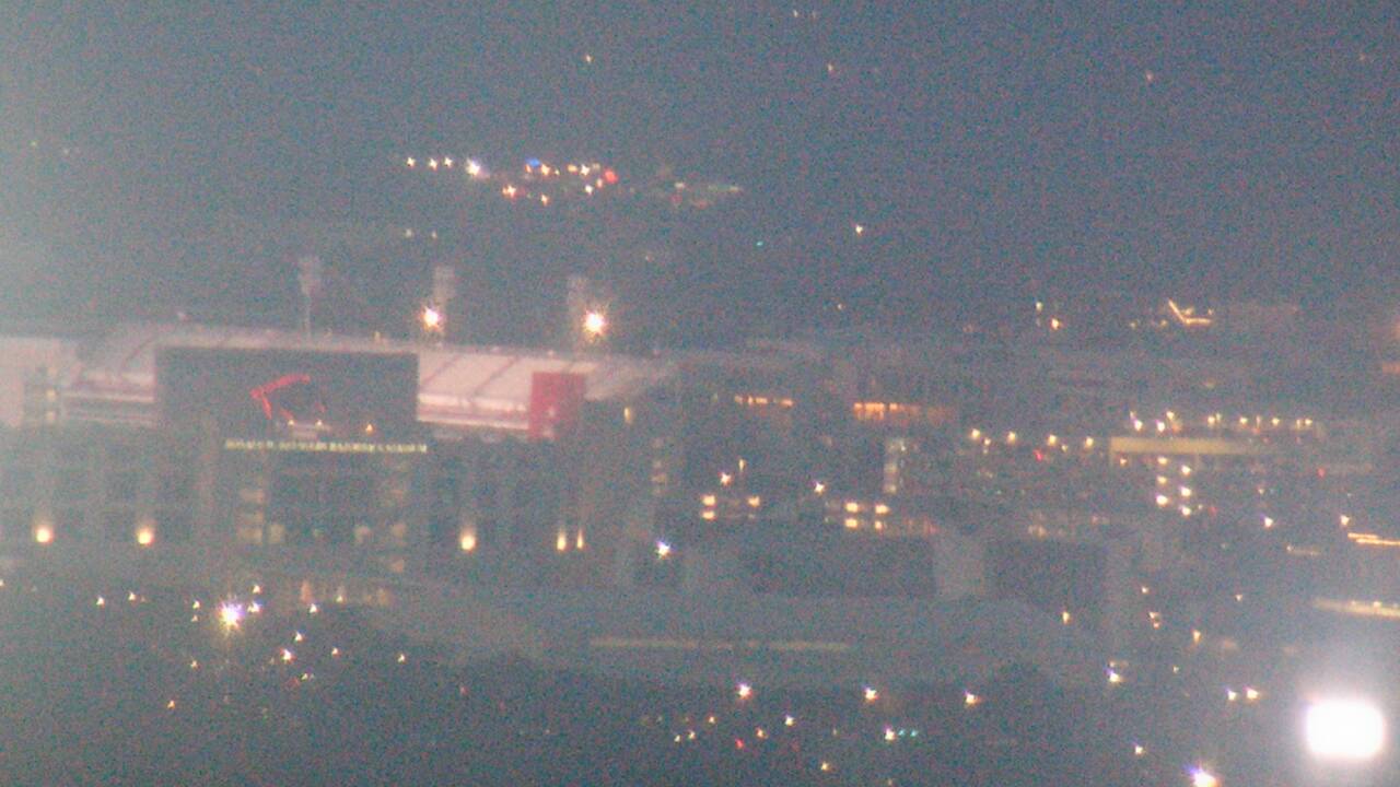 Thumbnail for current weather camera view from Kessler Mountain in Fayetteville, Arkansas