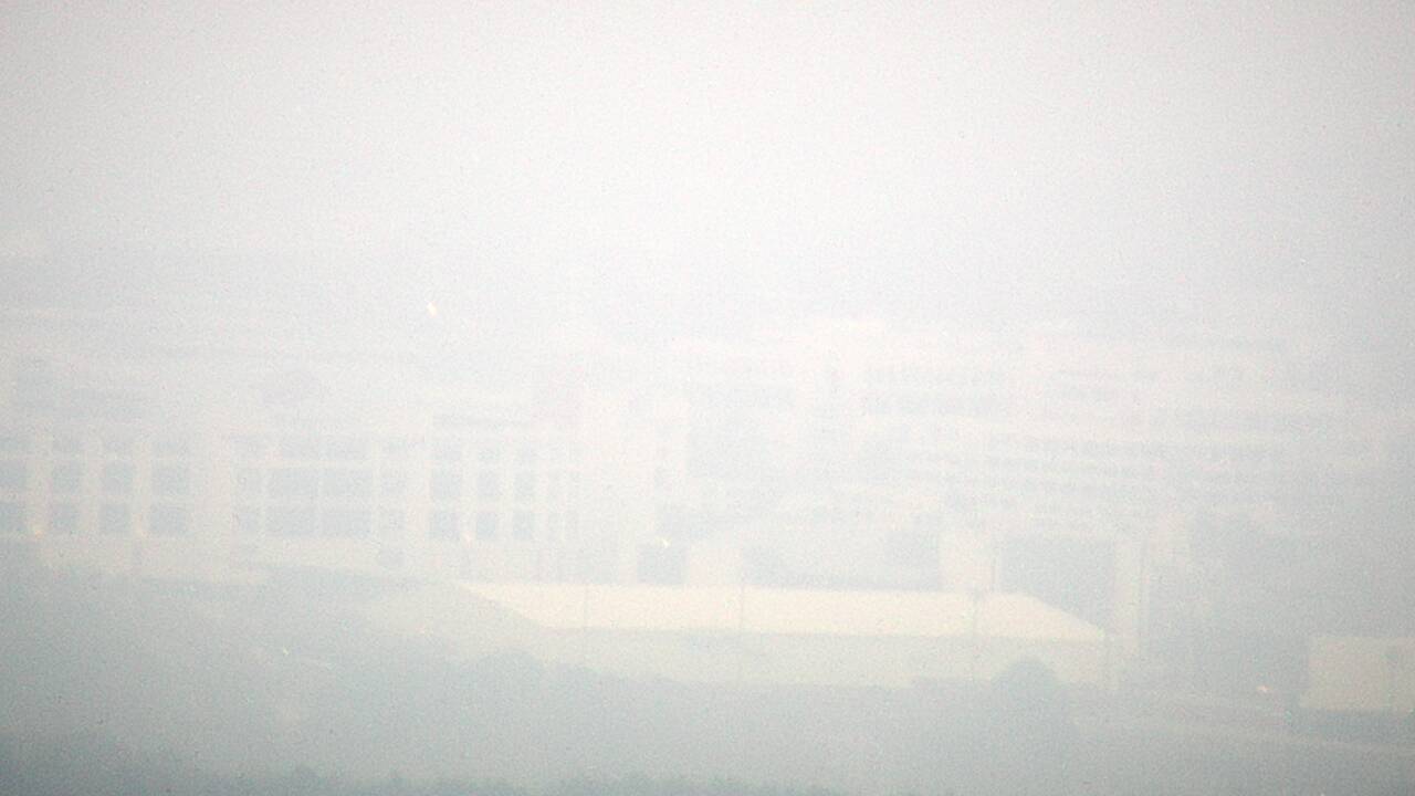 Thumbnail for current weather camera view from Kessler Mountain in Fayetteville, Arkansas