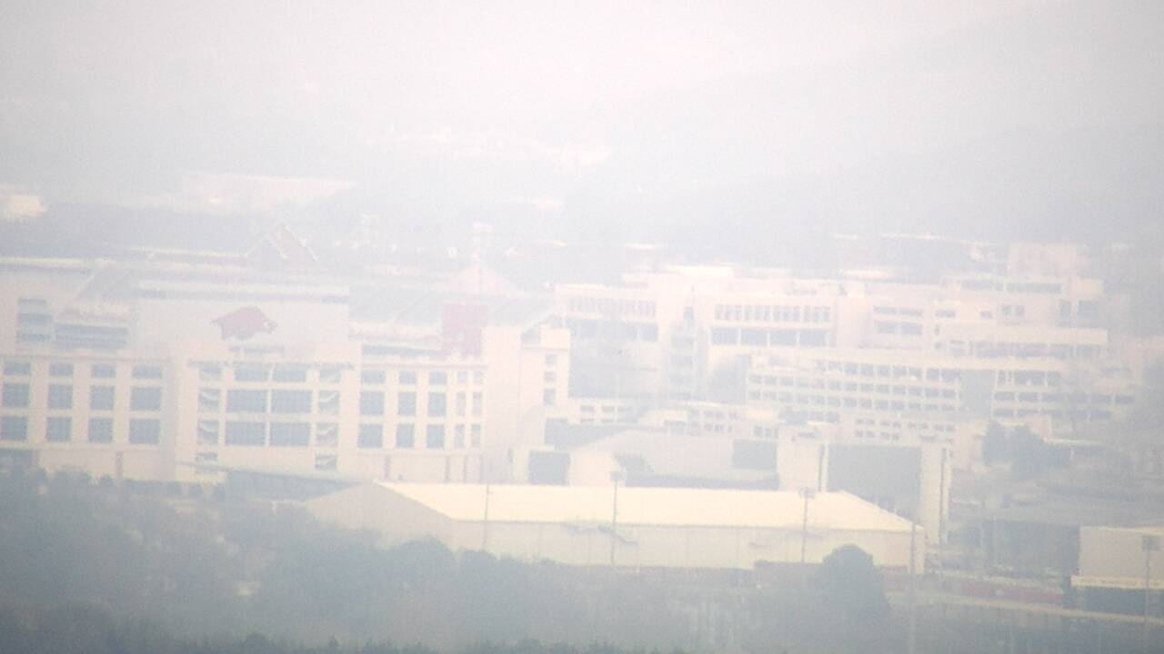 Thumbnail for current weather camera view from Kessler Mountain in Fayetteville, Arkansas