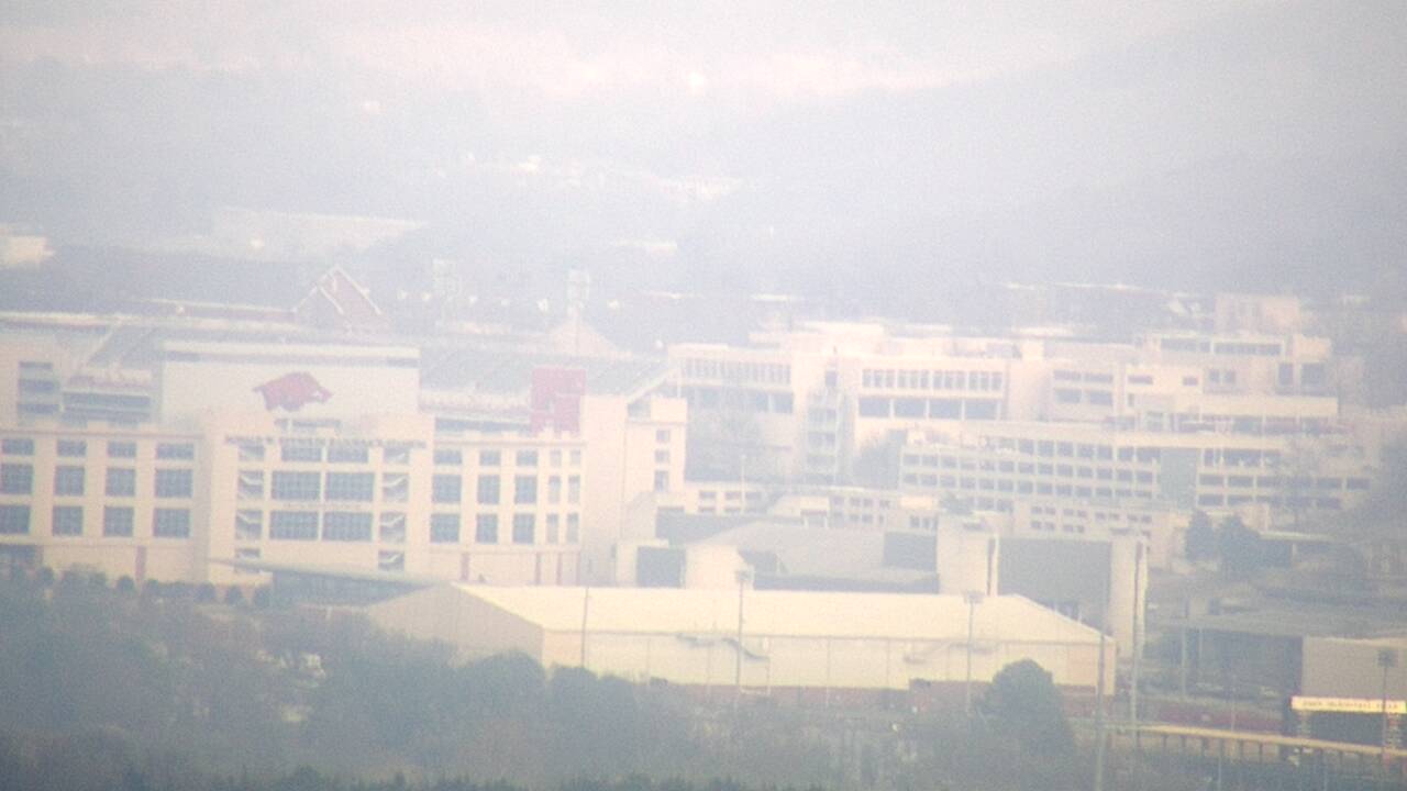 Thumbnail for current weather camera view from Kessler Mountain in Fayetteville, Arkansas