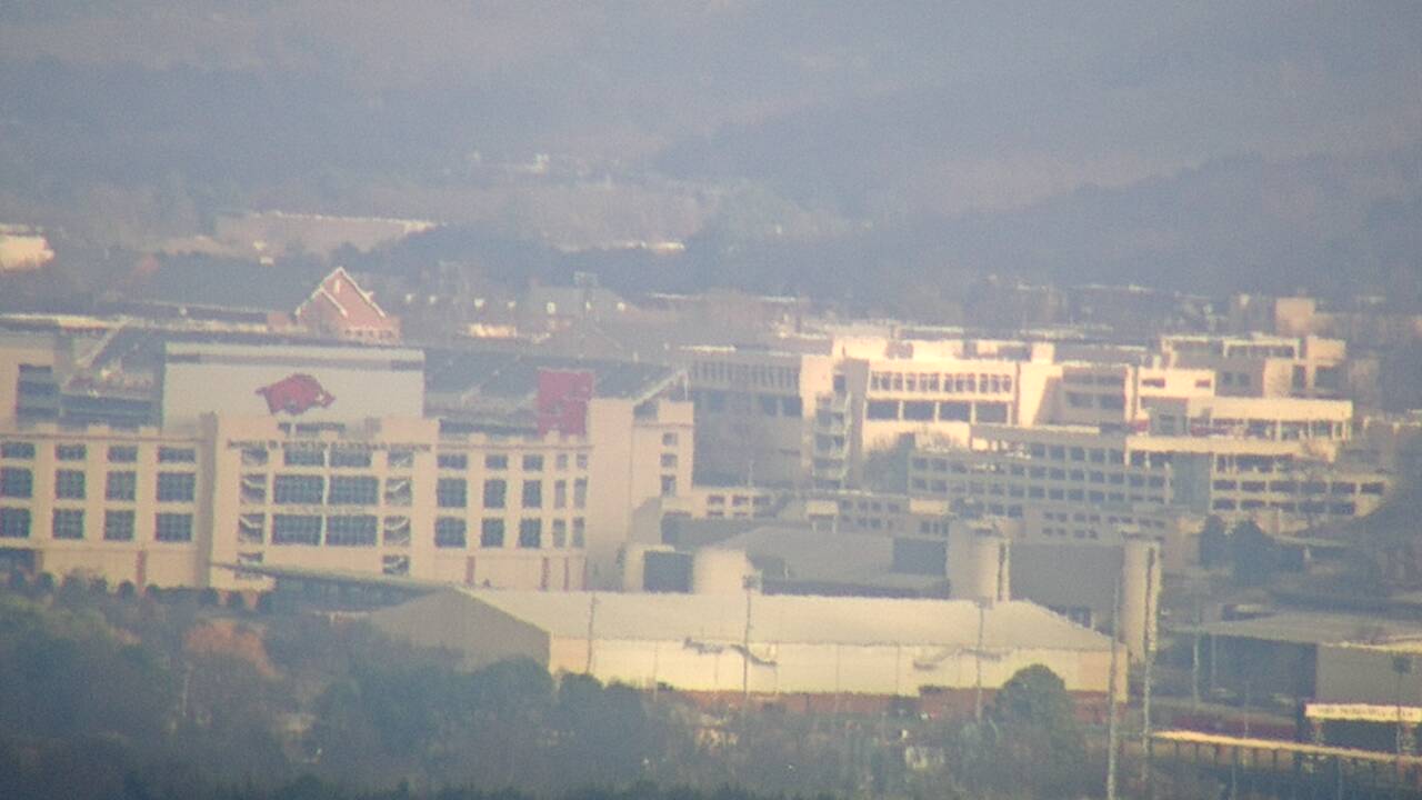 Thumbnail for current weather camera view from Kessler Mountain in Fayetteville, Arkansas