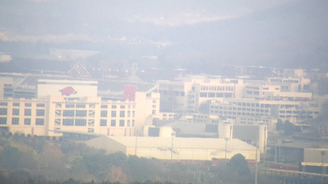 Thumbnail for current weather camera view from Kessler Mountain in Fayetteville, Arkansas