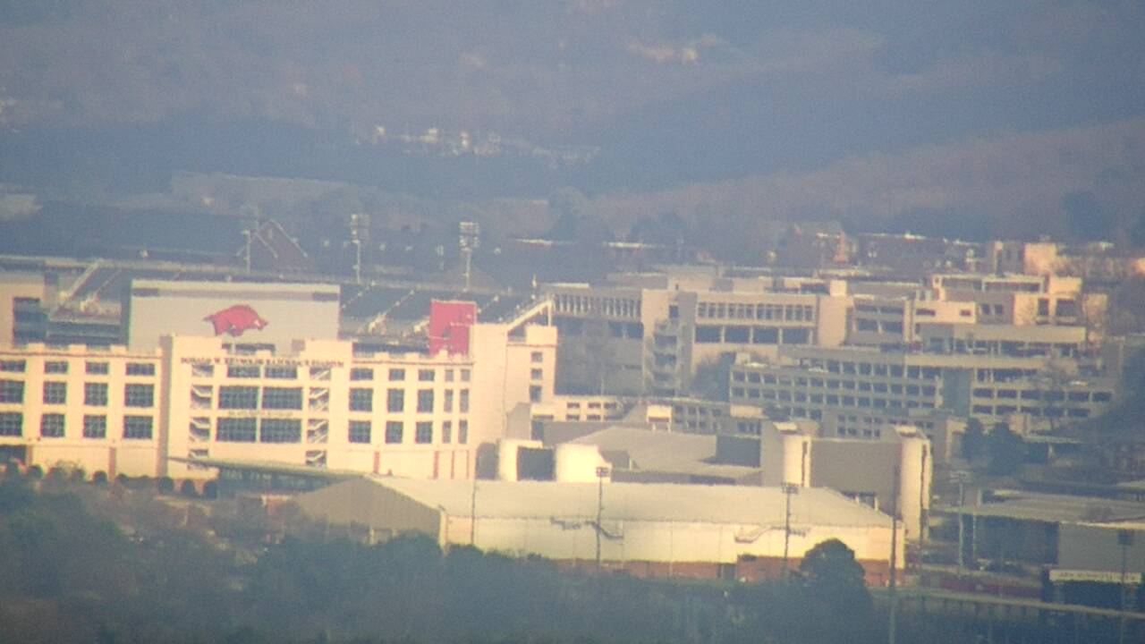 Thumbnail for current weather camera view from Kessler Mountain in Fayetteville, Arkansas