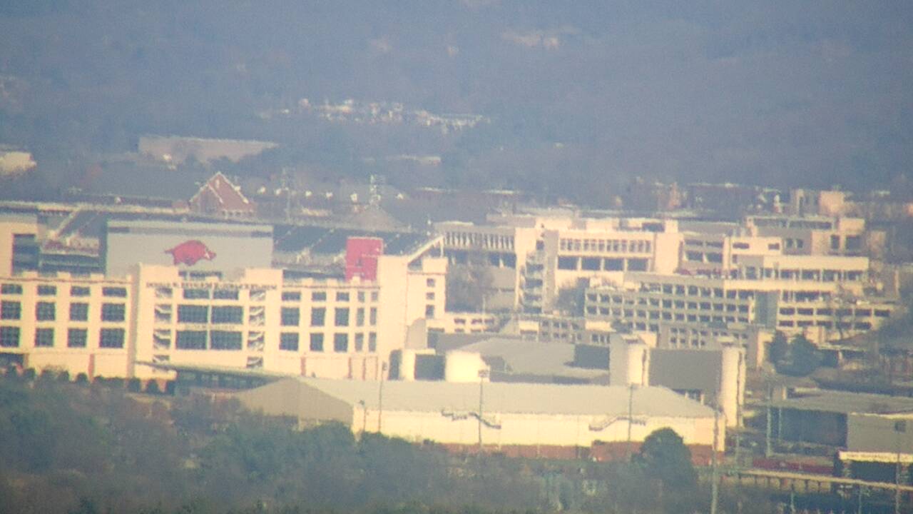 Thumbnail for current weather camera view from Kessler Mountain in Fayetteville, Arkansas