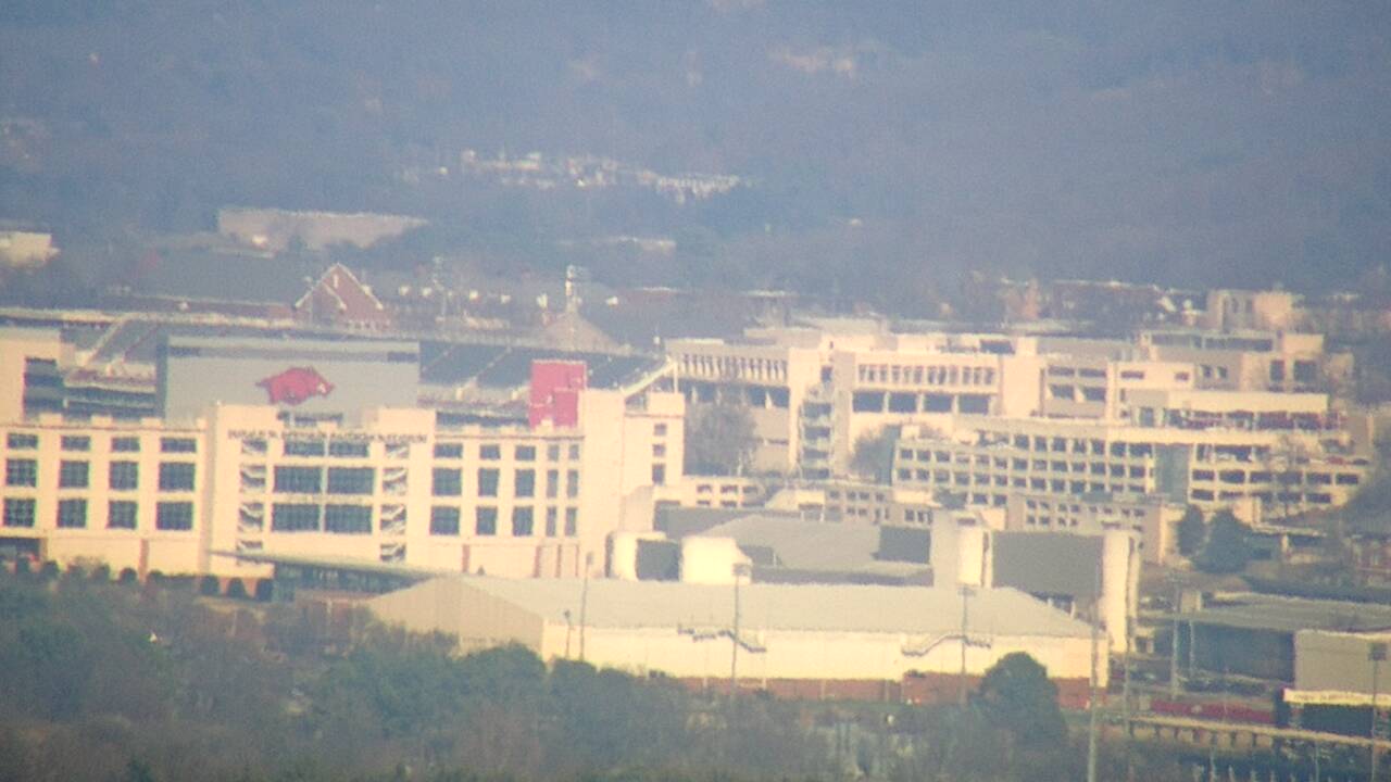 Thumbnail for current weather camera view from Kessler Mountain in Fayetteville, Arkansas