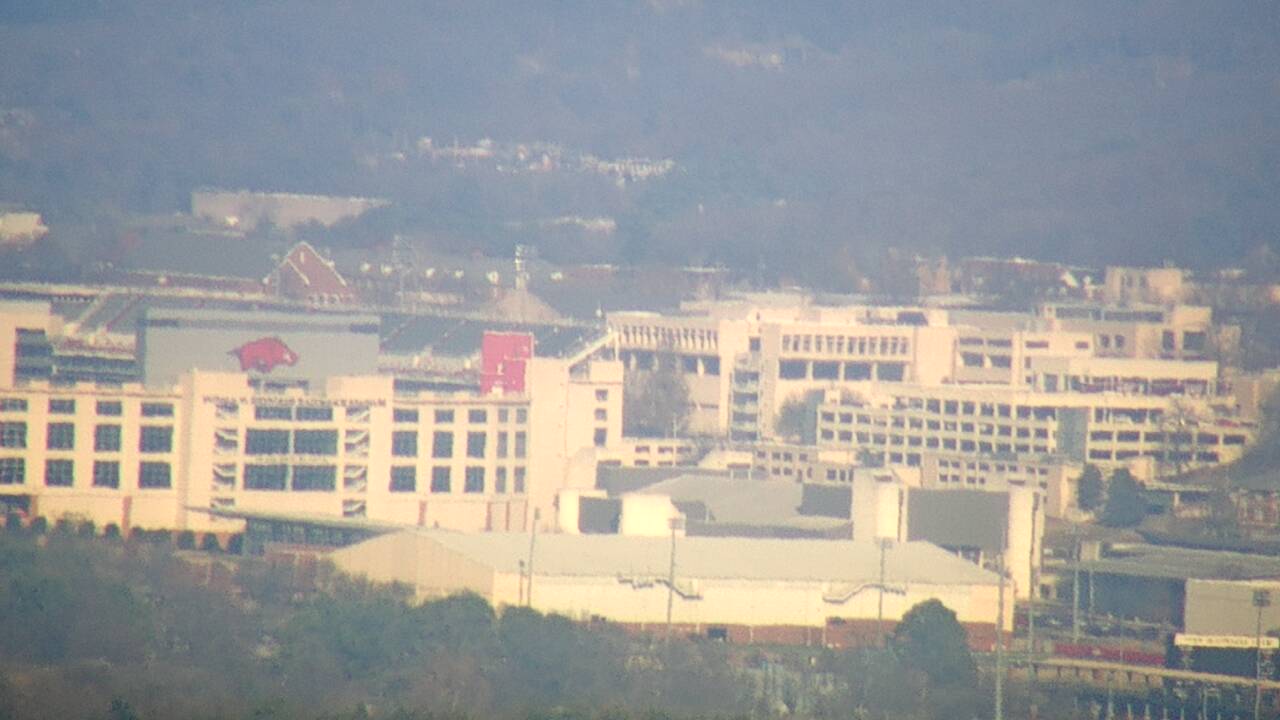 Thumbnail for current weather camera view from Kessler Mountain in Fayetteville, Arkansas