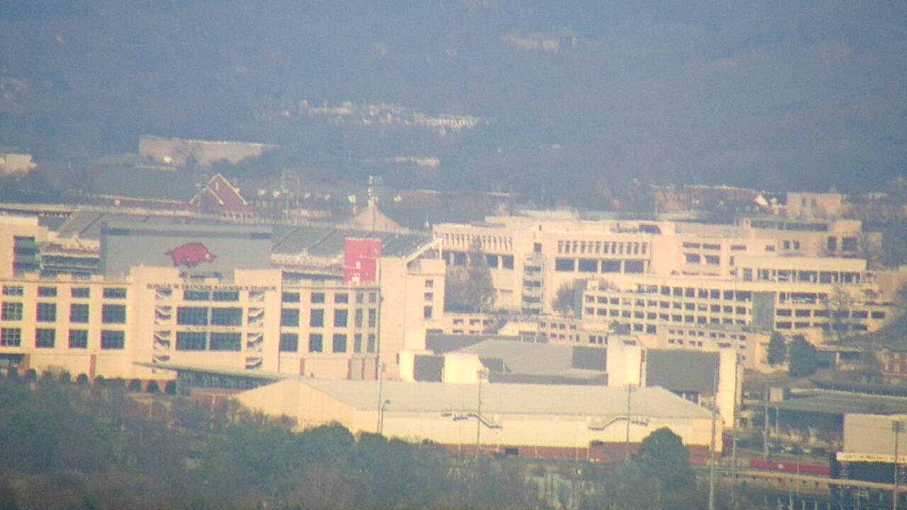 Thumbnail for current weather camera view from Kessler Mountain in Fayetteville, Arkansas