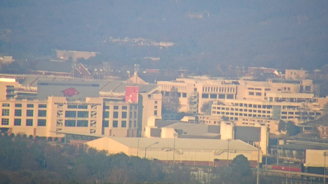 Thumbnail for current weather camera view from Kessler Mountain in Fayetteville, Arkansas