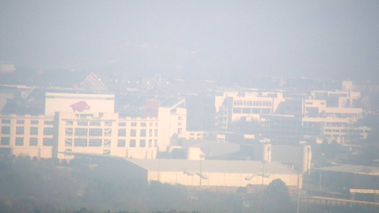 Thumbnail for current weather camera view from Kessler Mountain in Fayetteville, Arkansas