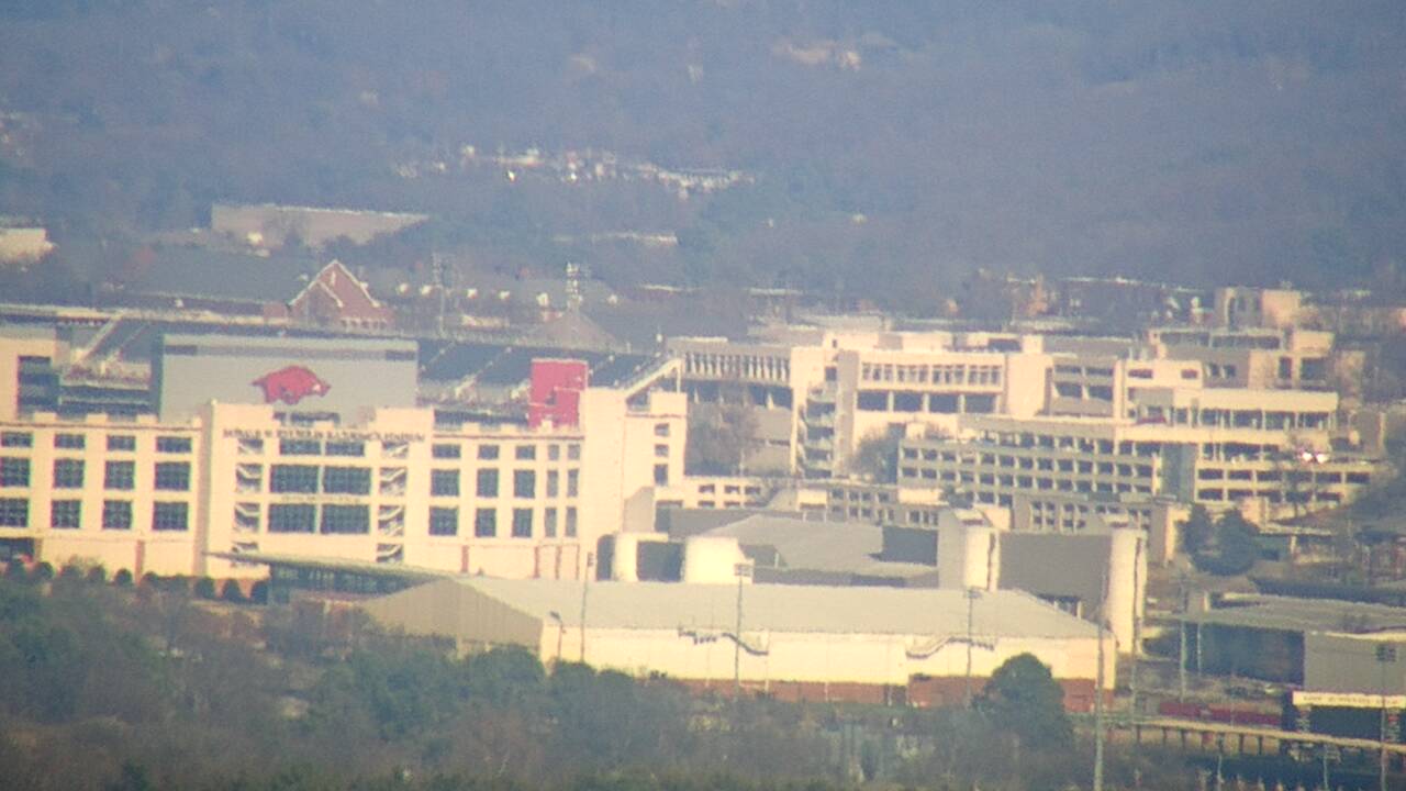 Thumbnail for current weather camera view from Kessler Mountain in Fayetteville, Arkansas