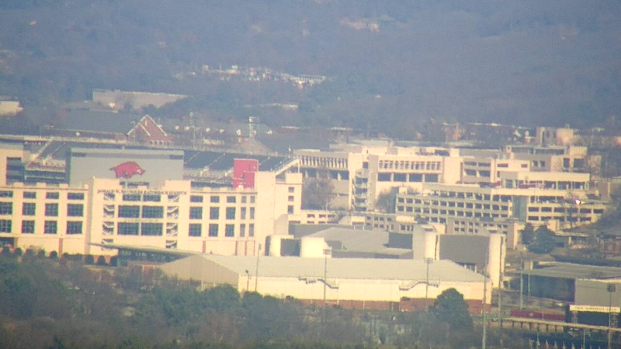 Thumbnail for current weather camera view from Kessler Mountain in Fayetteville, Arkansas