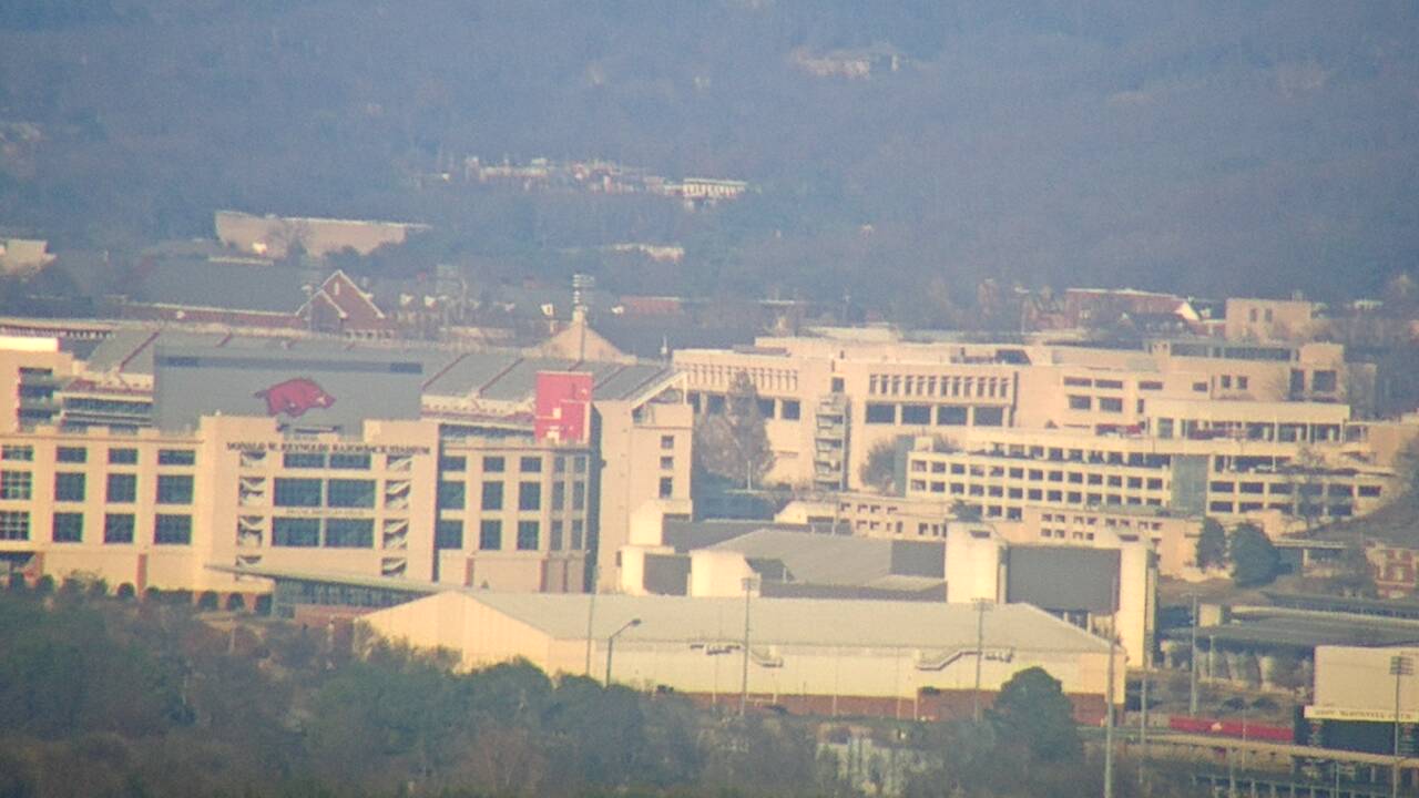 Thumbnail for current weather camera view from Kessler Mountain in Fayetteville, Arkansas