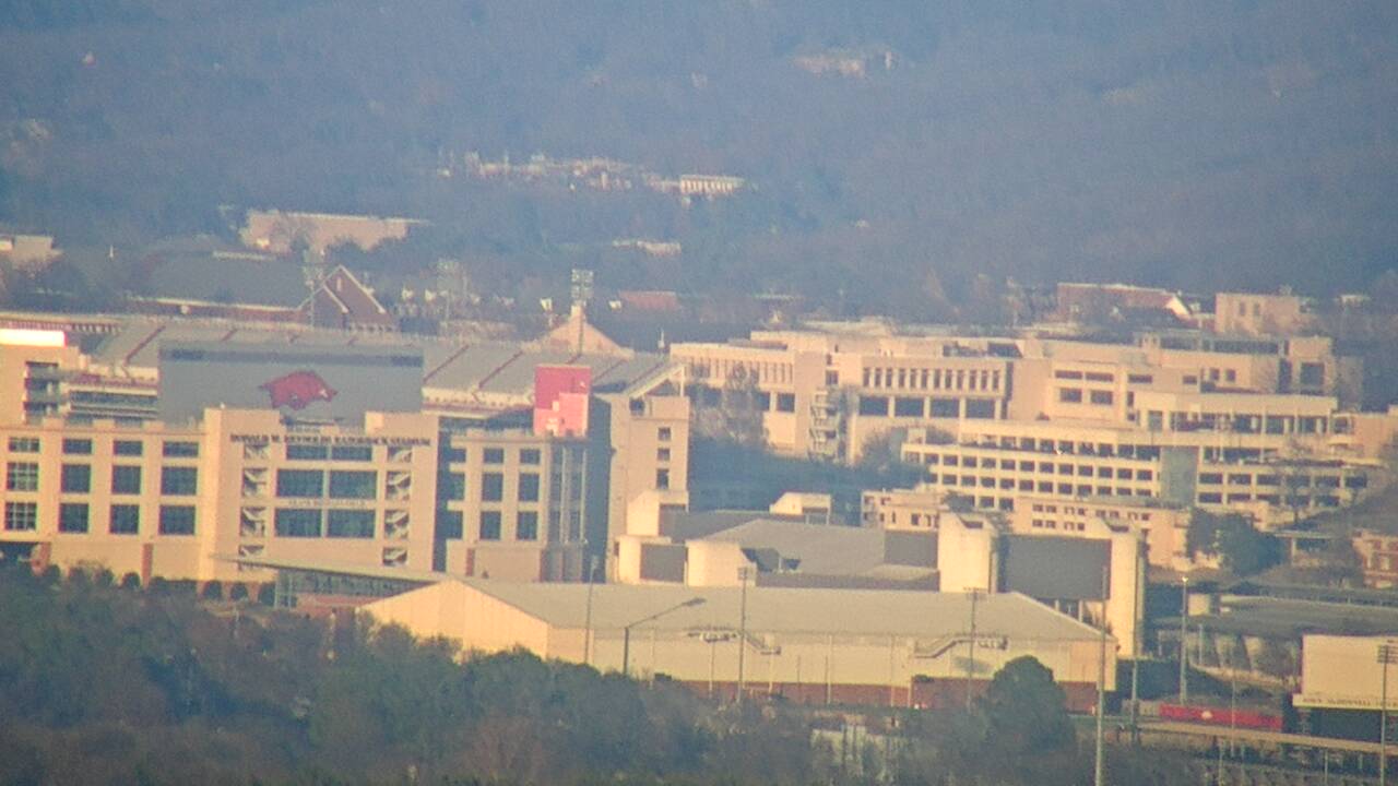 Thumbnail for current weather camera view from Kessler Mountain in Fayetteville, Arkansas