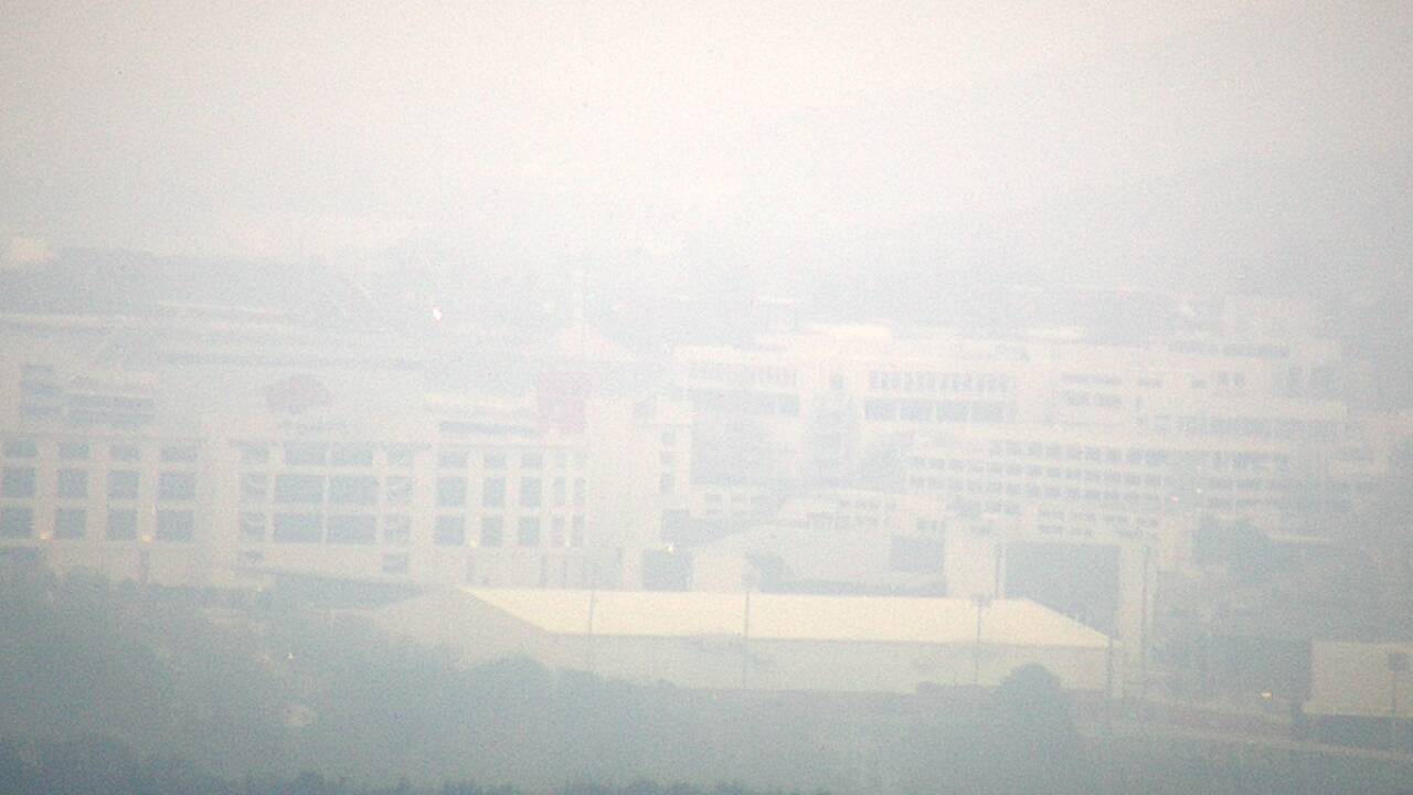 Thumbnail for current weather camera view from Kessler Mountain in Fayetteville, Arkansas