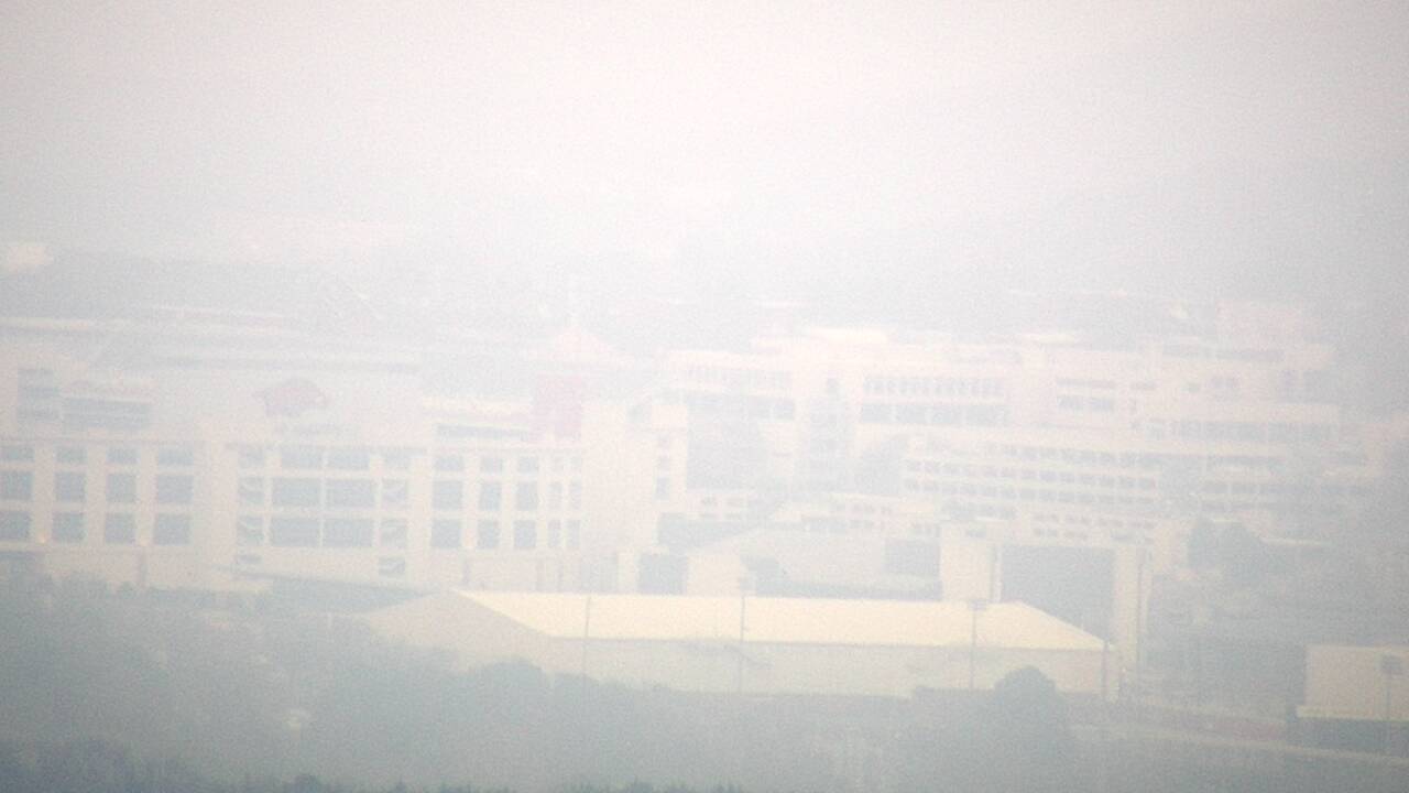 Thumbnail for current weather camera view from Kessler Mountain in Fayetteville, Arkansas