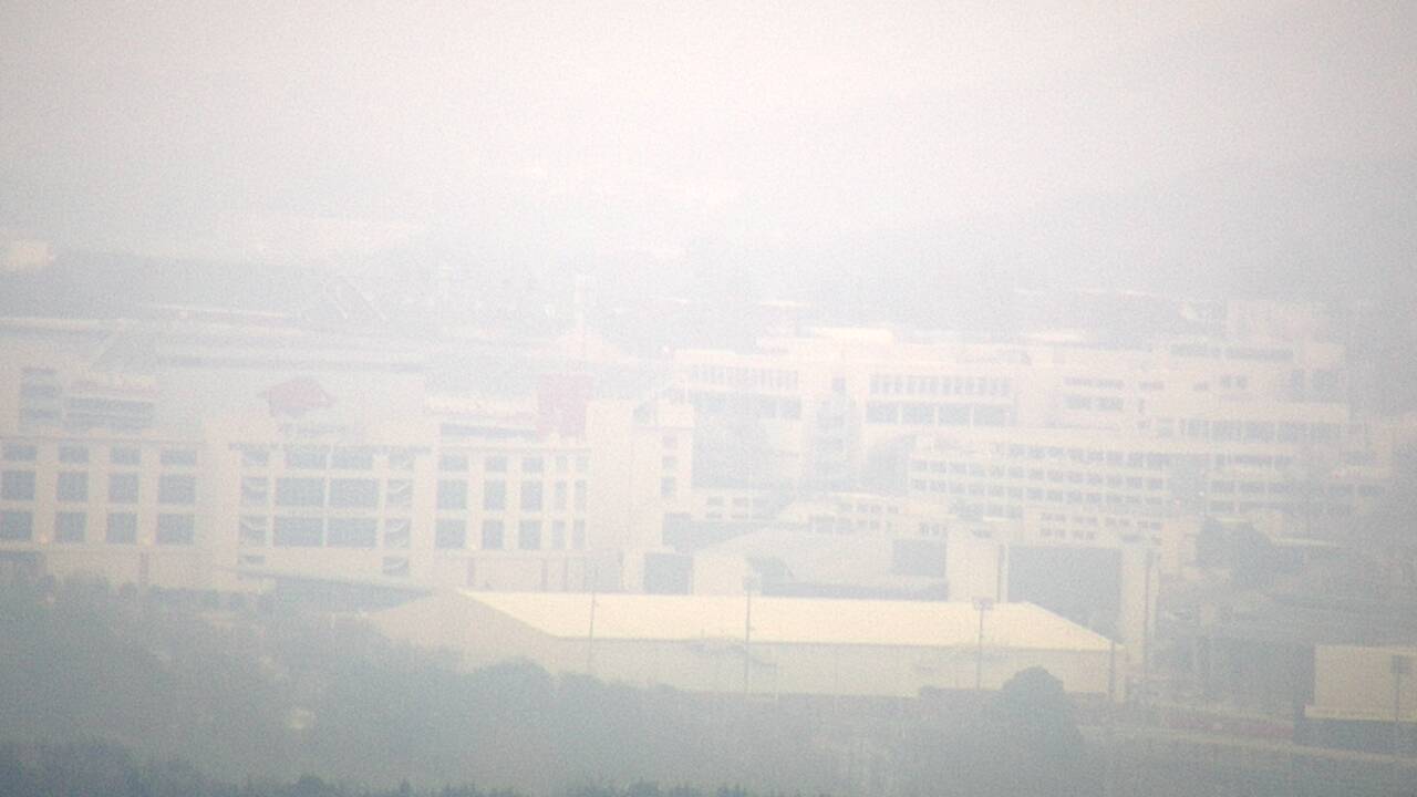 Thumbnail for current weather camera view from Kessler Mountain in Fayetteville, Arkansas