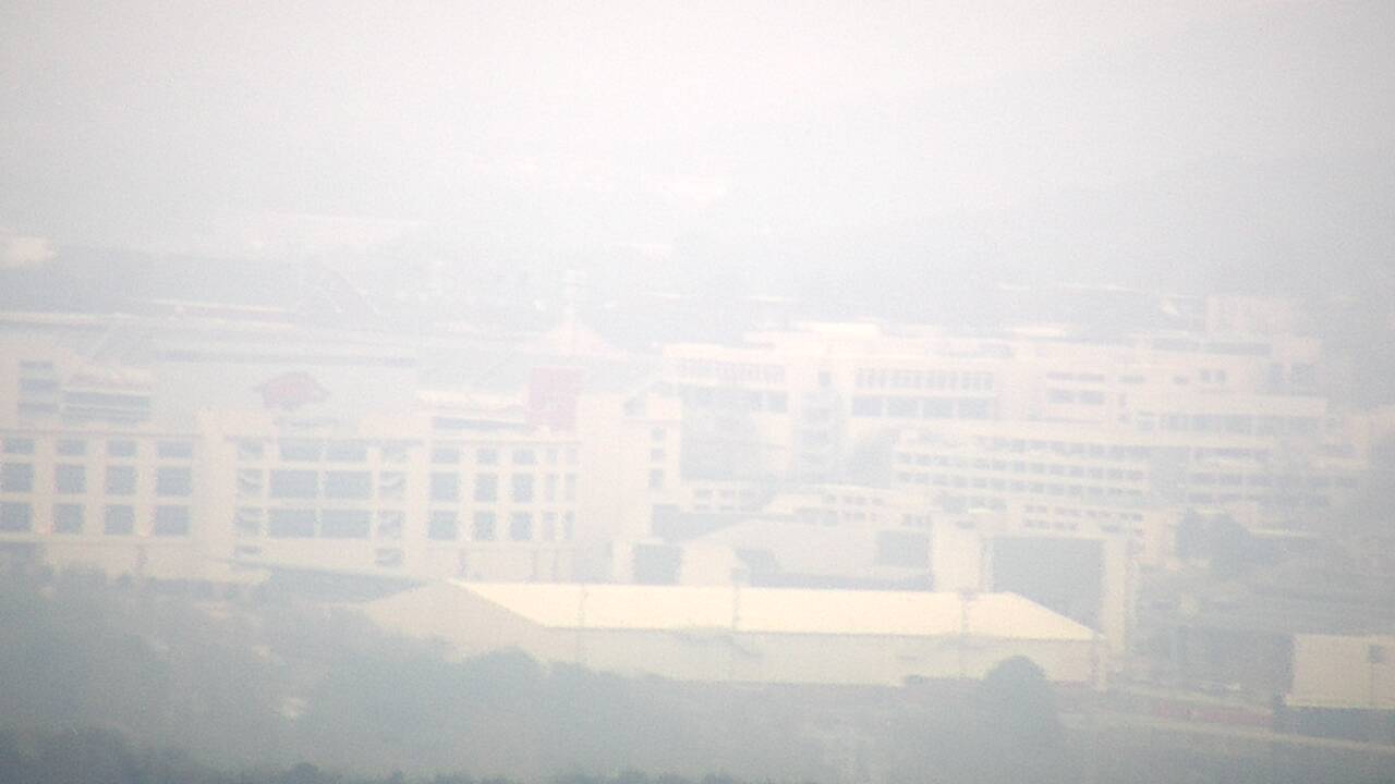 Thumbnail for current weather camera view from Kessler Mountain in Fayetteville, Arkansas