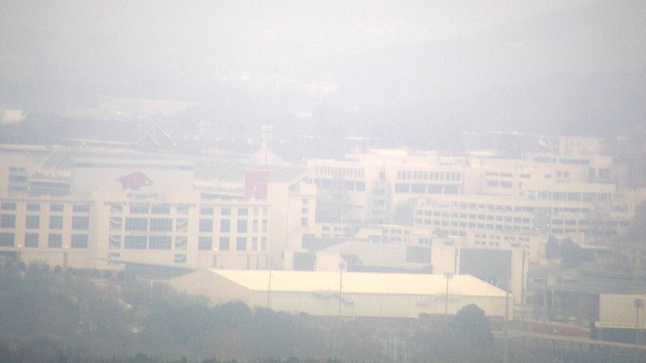 Thumbnail for current weather camera view from Kessler Mountain in Fayetteville, Arkansas