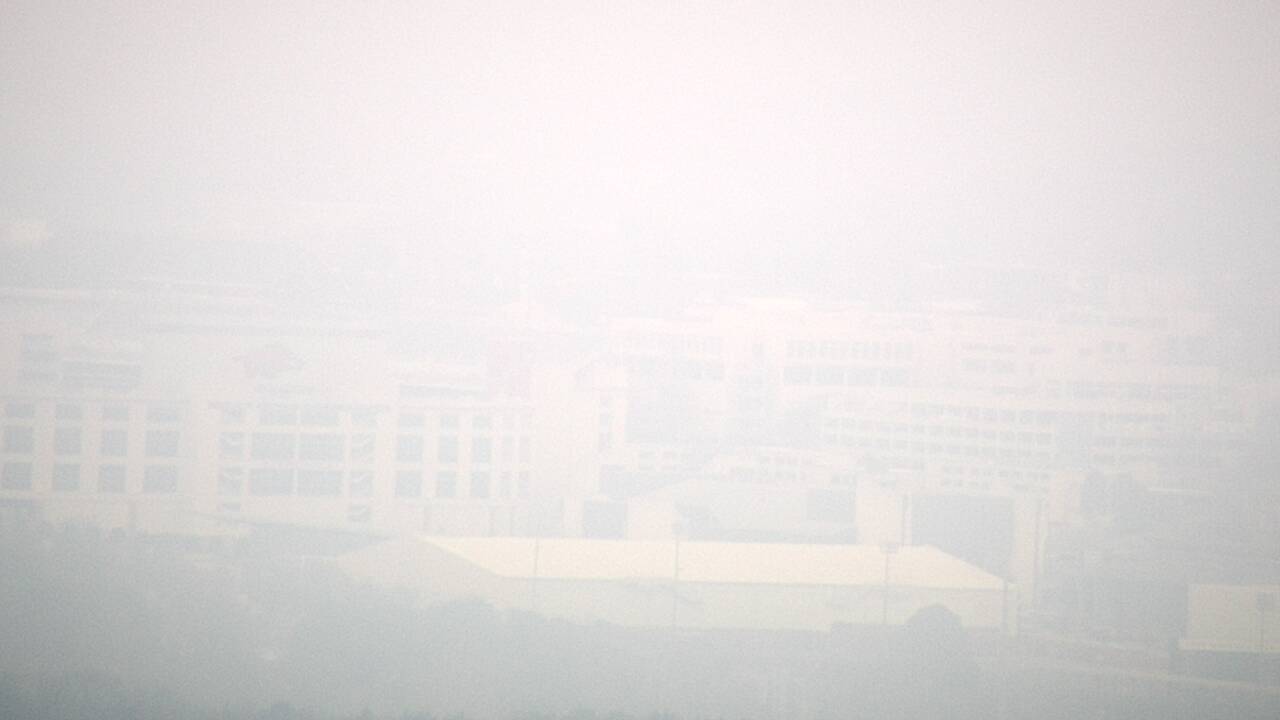 Thumbnail for current weather camera view from Kessler Mountain in Fayetteville, Arkansas