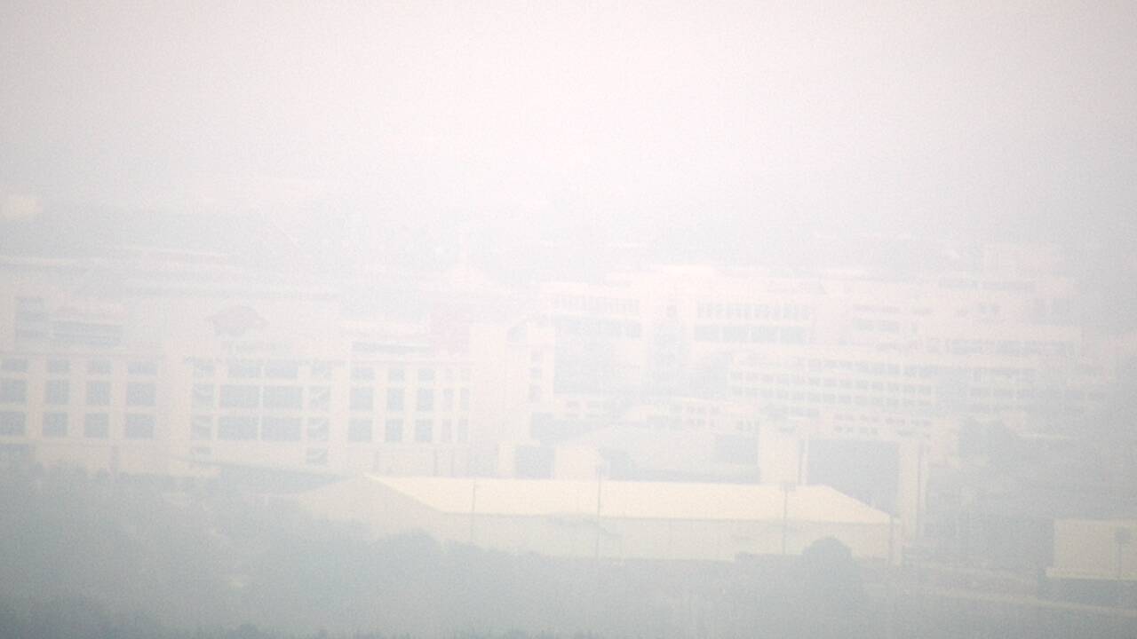 Thumbnail for current weather camera view from Kessler Mountain in Fayetteville, Arkansas