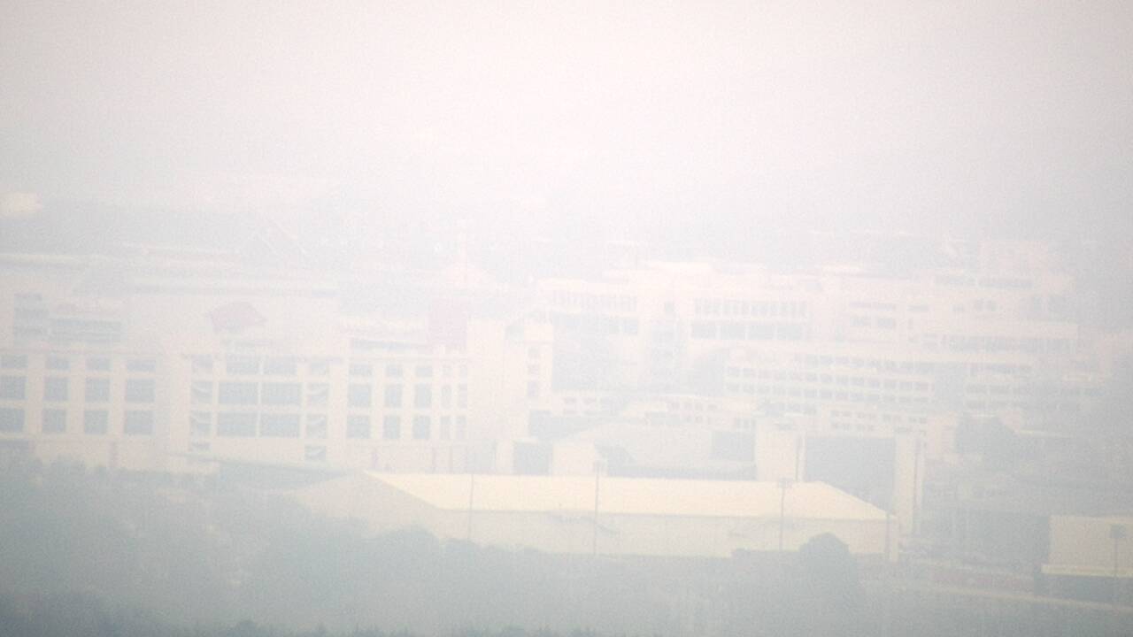 Thumbnail for current weather camera view from Kessler Mountain in Fayetteville, Arkansas