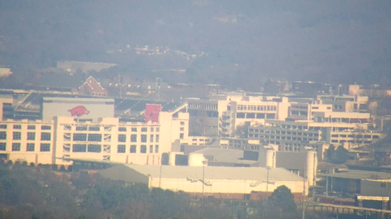 Thumbnail for current weather camera view from Kessler Mountain in Fayetteville, Arkansas