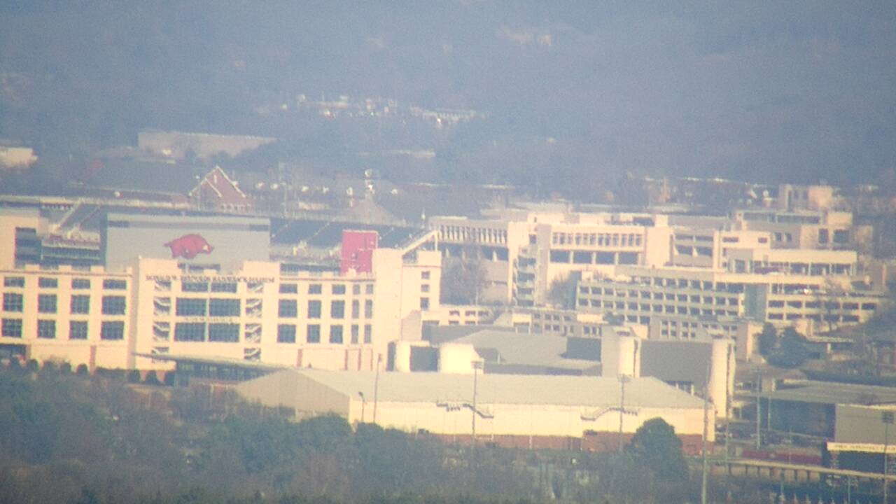 Thumbnail for current weather camera view from Kessler Mountain in Fayetteville, Arkansas