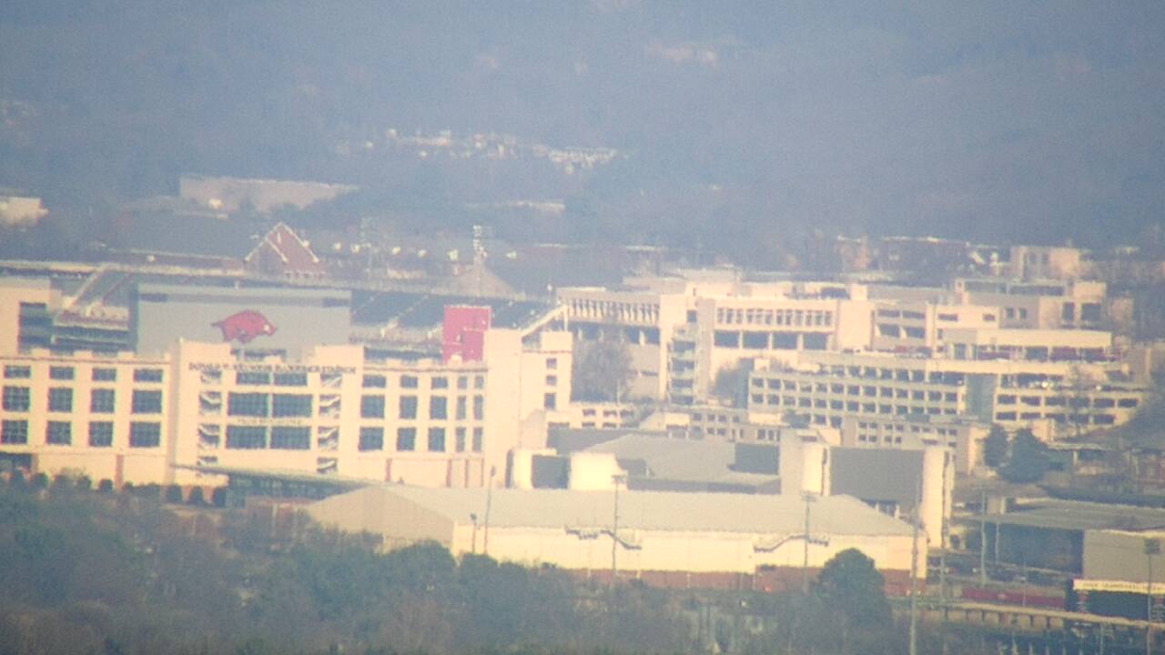 Thumbnail for current weather camera view from Kessler Mountain in Fayetteville, Arkansas