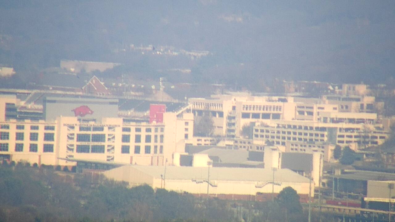 Thumbnail for current weather camera view from Kessler Mountain in Fayetteville, Arkansas