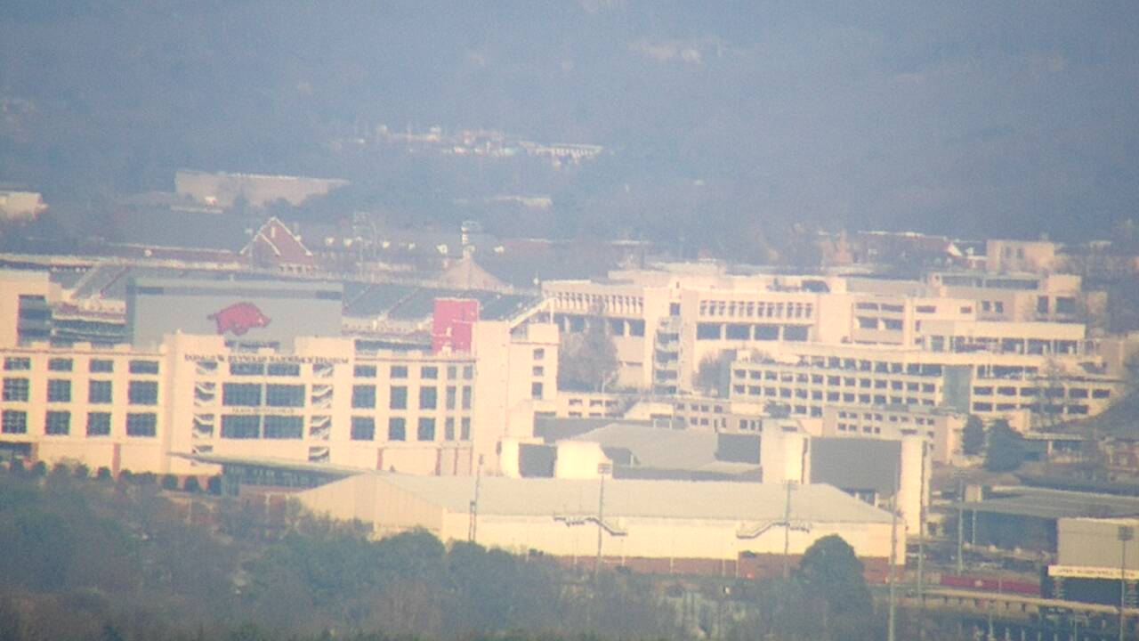 Thumbnail for current weather camera view from Kessler Mountain in Fayetteville, Arkansas