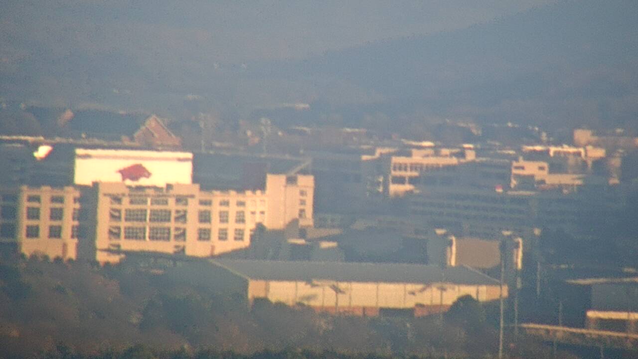 Thumbnail for current weather camera view from Kessler Mountain in Fayetteville, Arkansas