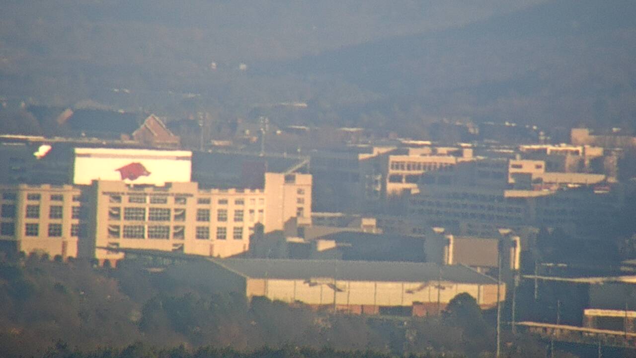 Thumbnail for current weather camera view from Kessler Mountain in Fayetteville, Arkansas