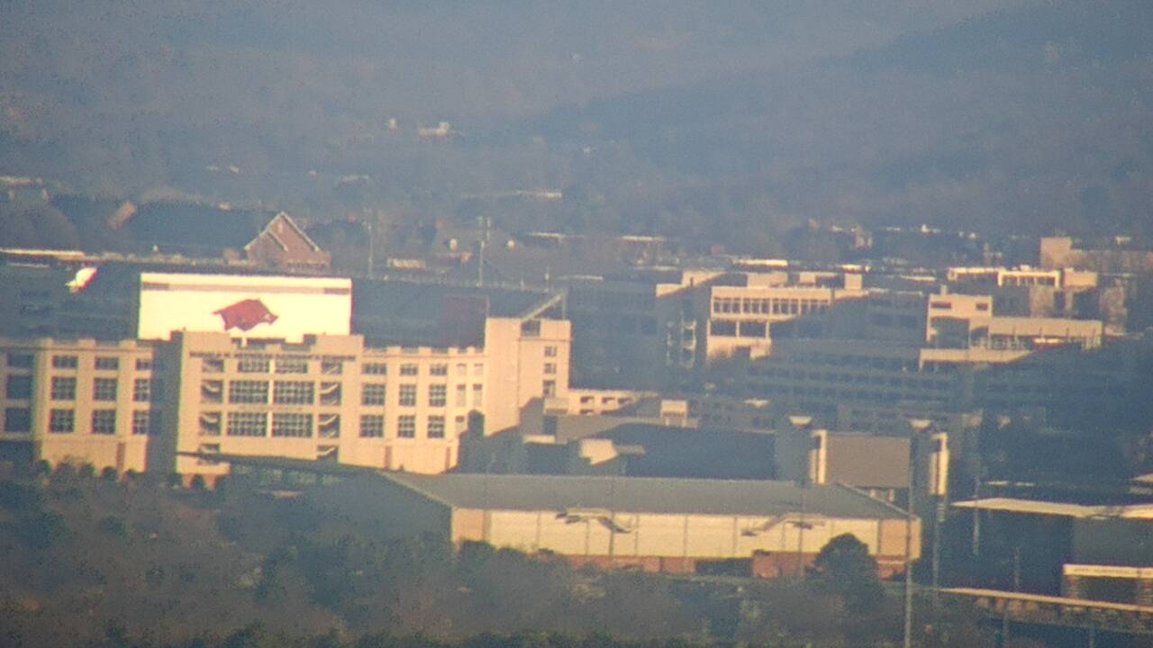 Thumbnail for current weather camera view from Kessler Mountain in Fayetteville, Arkansas