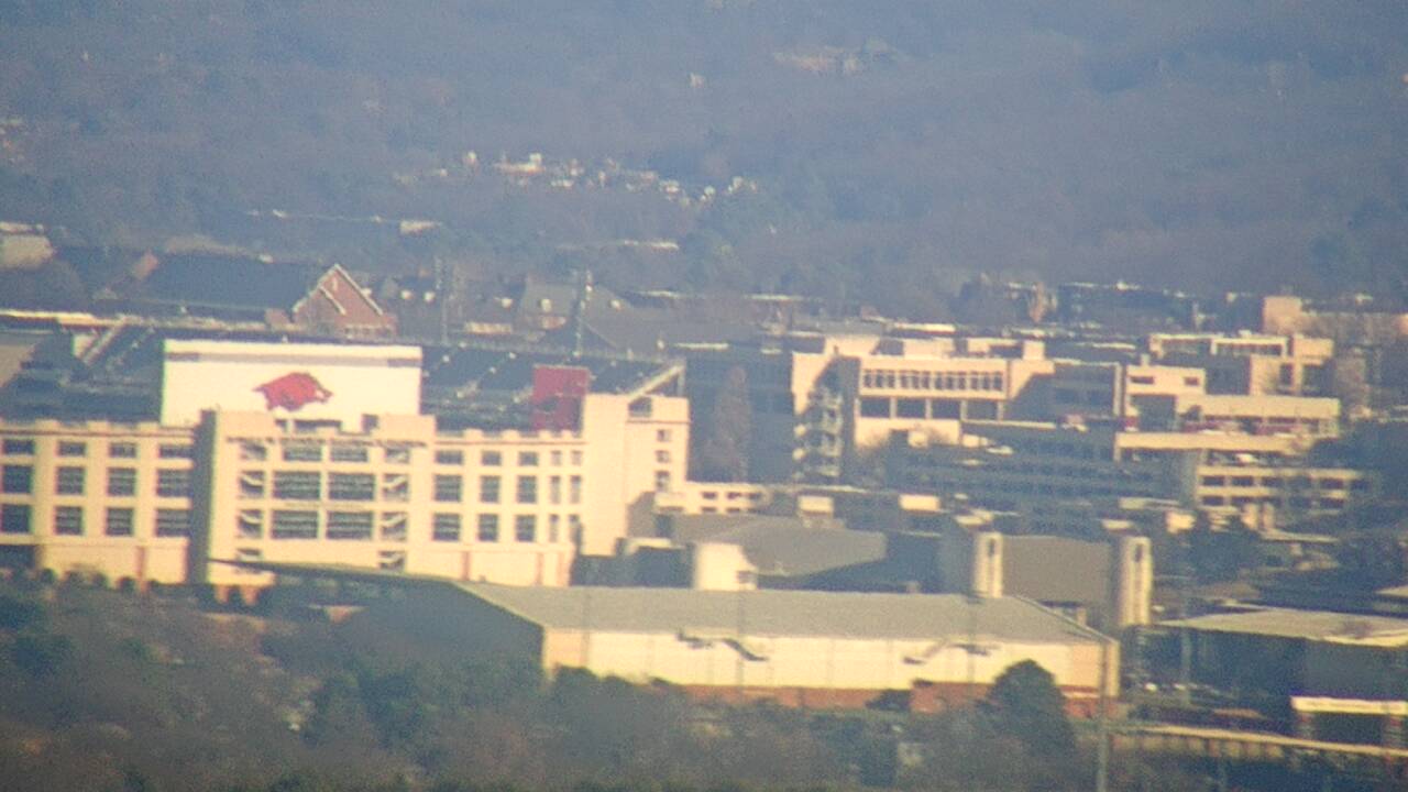 Thumbnail for current weather camera view from Kessler Mountain in Fayetteville, Arkansas