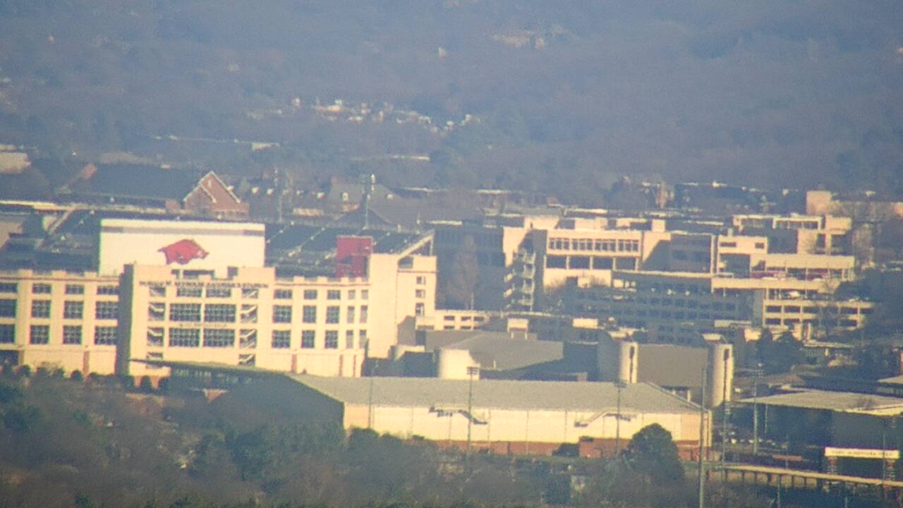 Thumbnail for current weather camera view from Kessler Mountain in Fayetteville, Arkansas